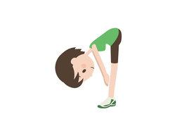 bendのイラスト