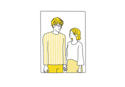 besideのイラスト