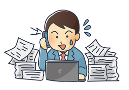 busyのイラスト