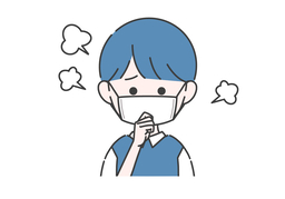 coughのイラスト