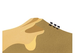 desertのイラスト