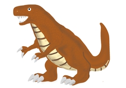 dinosaurのイラスト