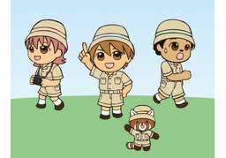 expeditionのイラスト