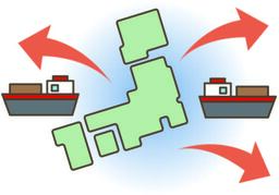 exportのイラスト
