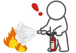 extinguishのイラスト