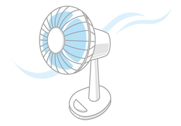 fanのイラスト