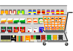 groceryのイラスト