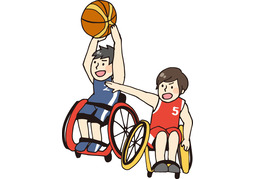 handicappedのイラスト