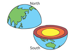 hemisphereのイラスト