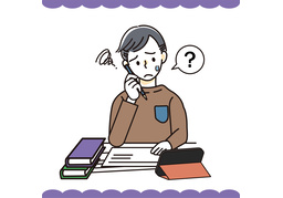 homeworkのイラスト