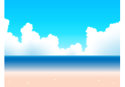 horizontalのイラスト