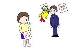 inferiorのイラスト