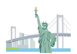 landmarkのイラスト