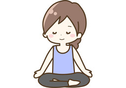meditateのイラスト