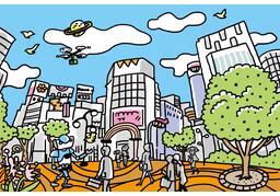 metropolitanのイラスト