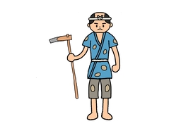 peasantのイラスト