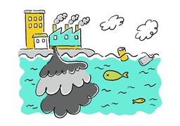 pollutionのイラスト