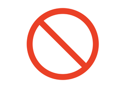 prohibitのイラスト