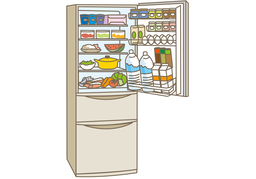 refrigeratorのイラスト