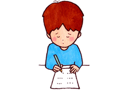 reluctantlyのイラスト