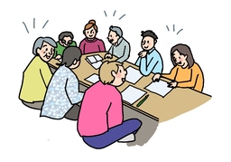 residentのイラスト