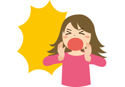 screamingのイラスト