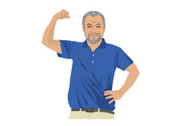 toughのイラスト