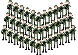 troopのイラスト