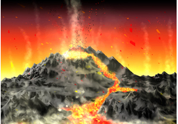 volcanoのイラスト