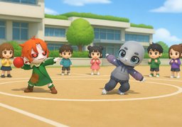dodgeballのイラスト
