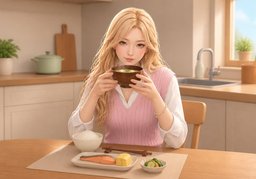 miso soupのイラスト