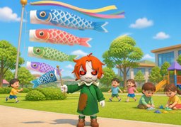 Children's Dayのイラスト