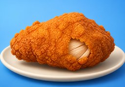 fried chickenのイラスト
