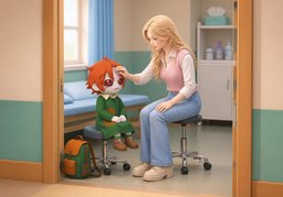school nurse's officeのイラスト