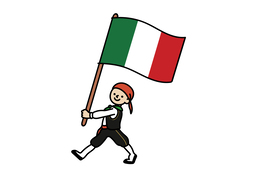 Italianのイラスト