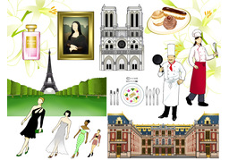 Parisのイラスト