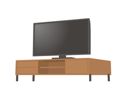 TVのイラスト
