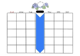 Wednesdayのイラスト