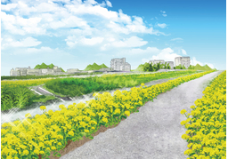 alongのイラスト