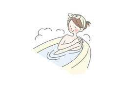 bathのイラスト