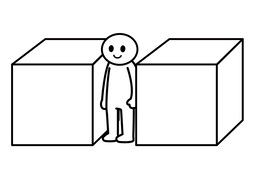 betweenのイラスト