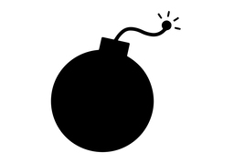 bombのイラスト