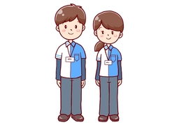 clerkのイラスト