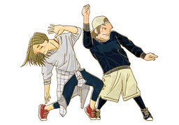 dancerのイラスト
