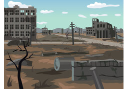 disasterのイラスト