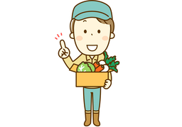 farmerのイラスト