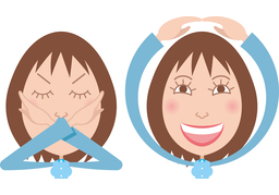 gestureのイラスト