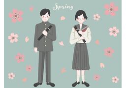 graduationのイラスト