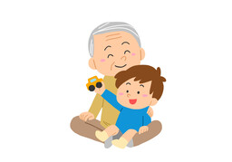grandfatherのイラスト