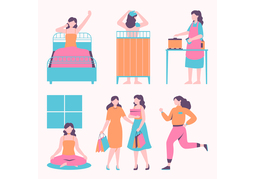 habitのイラスト